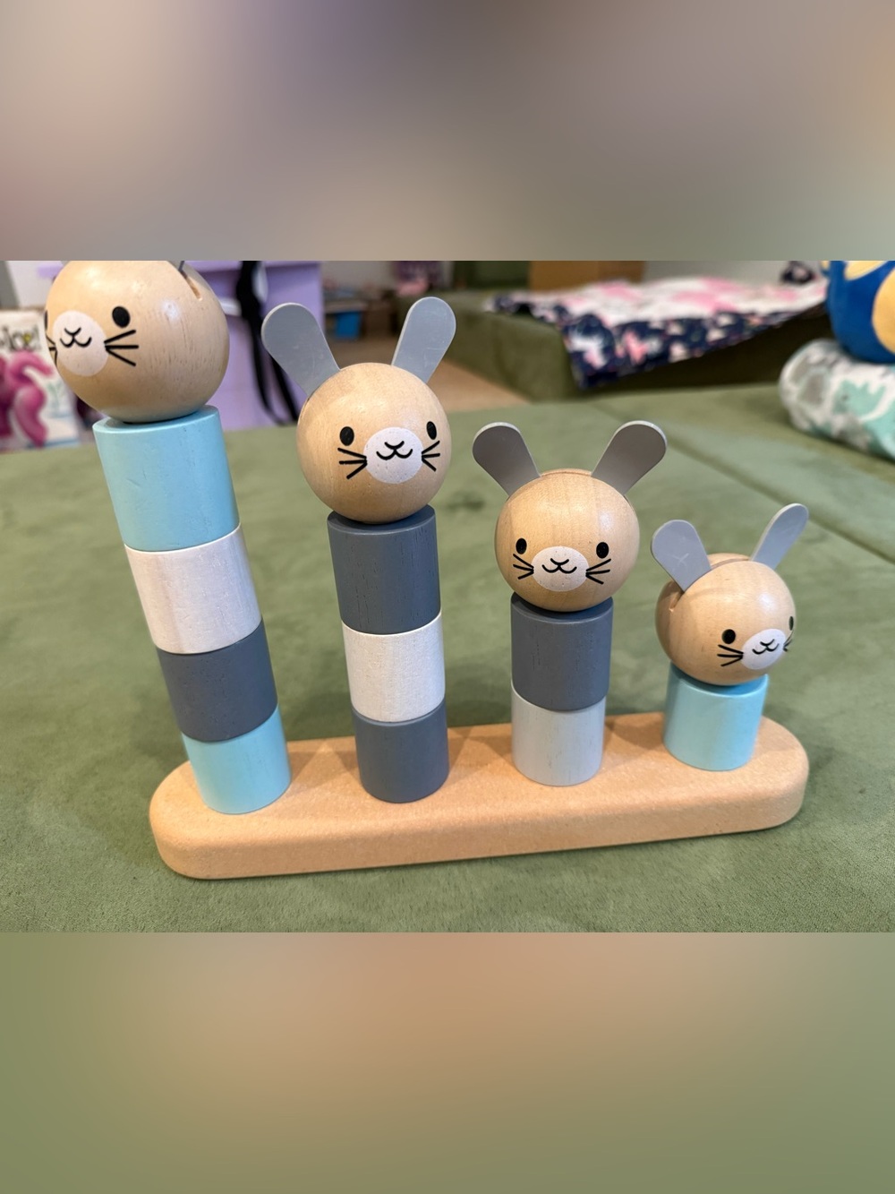 Bunny Stacking toy